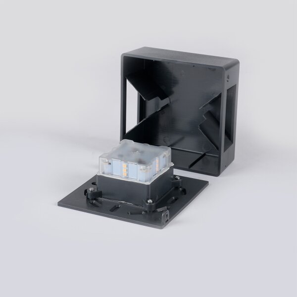 Brilagi - Applique da esterno LED DOUBLERAY LED/6W/230V antracite IP54