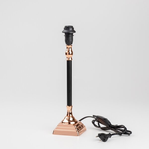 Brilagi - Lampada da tavolo CERIA 1xE14/40W/230V nero/rame/grigio