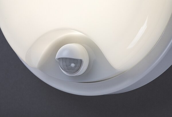 Rabalux 77214 - LED applique esterna con sensore LONATO LED/18W/230V IP65 bianco