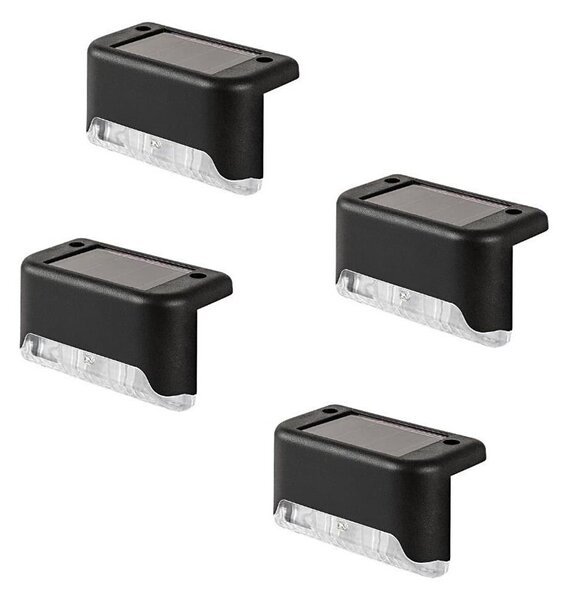 Rabalux 77166 - Applique solare 4x LED con sensore crepuscolare ISPRA 0,06W/1,2V 300 mAh IP44