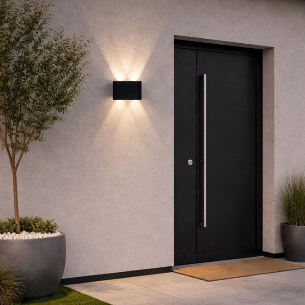 Rabalux 77192 - Applique da parete per esterni LED PORTEL 5W/230V 2000/2700/4000K IP65