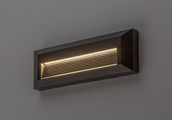 Rabalux 77189 - Applique da parete per esterni KAVALA LED/6W/230V IP65 nero