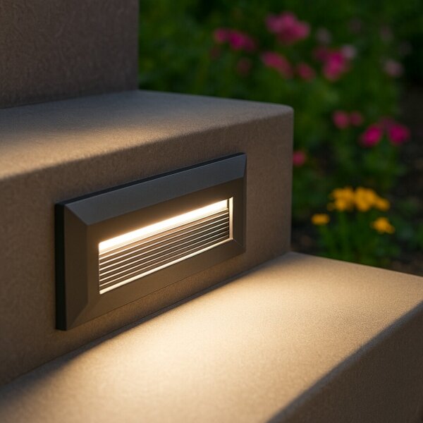 Rabalux 77189 - Applique da parete per esterni KAVALA LED/6W/230V IP65 nero