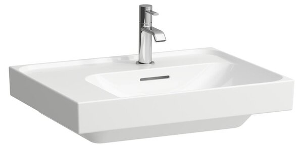 LAUFEN MEDA lavabo à poser, poncé, tablette à gauche, 600x460mm, 1 trou pour robinet, avec trop-plein, H8181120001041, H8181120001041