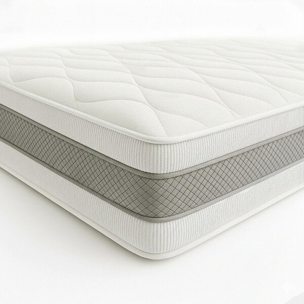 The White Stone Orthopedic Memory Mattress H20 cm | Zoned | Breathable 3D Air | Hypoallergenic | Ergonomic Support (120 x 190)