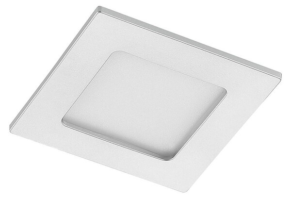 Prios LED lampada da incasso Helina, argento, 11,5 cm, dimmerabile