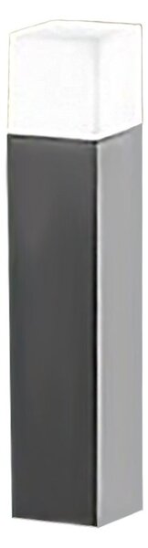 Lampioncino esterno ip54 perenz tower 8342 a e27 led metallo alluminio acrilico antracite opaco - Perenz