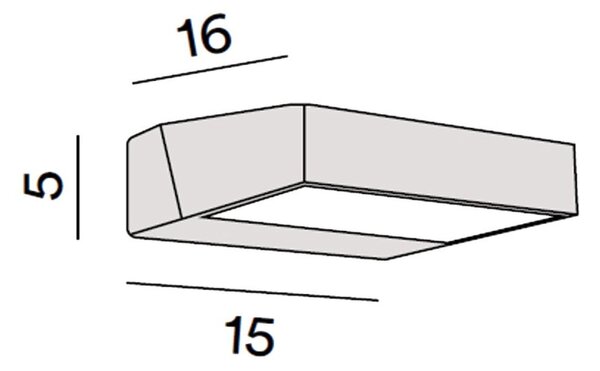 Applique esterno orientabile perenz giro 8314 a lc ip54 led 3000k antracite opaco - Perenz