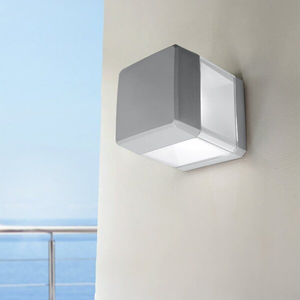 Applique esterno top light lodi ap gr gx53 led resina - Top Light
