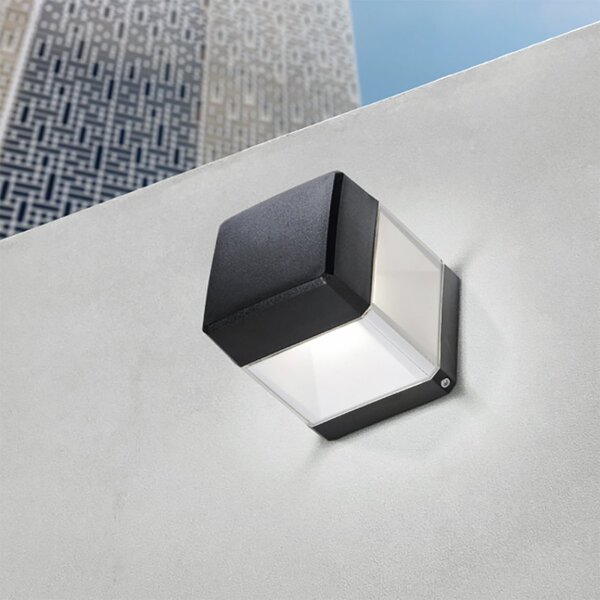 Applique esterno top light lodi ap ne gx53 led resina - Top Light
