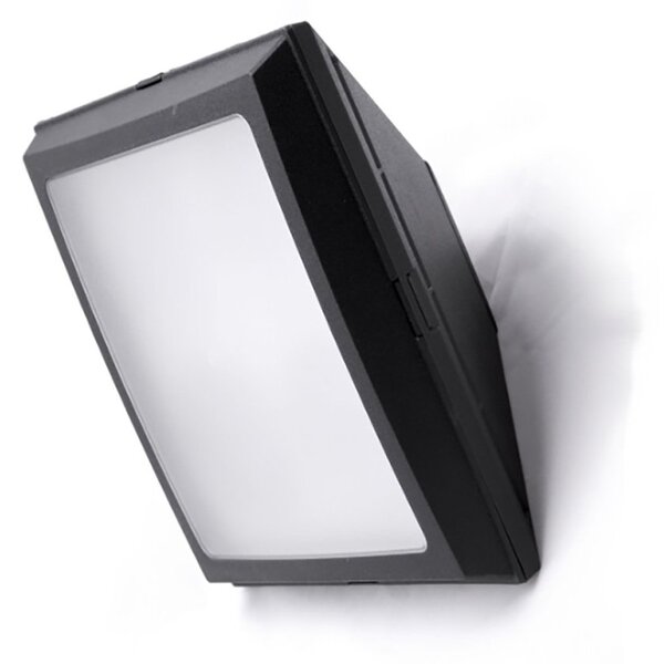 Applique esterno top light siena ne e27 led ip66 resina - Top Light