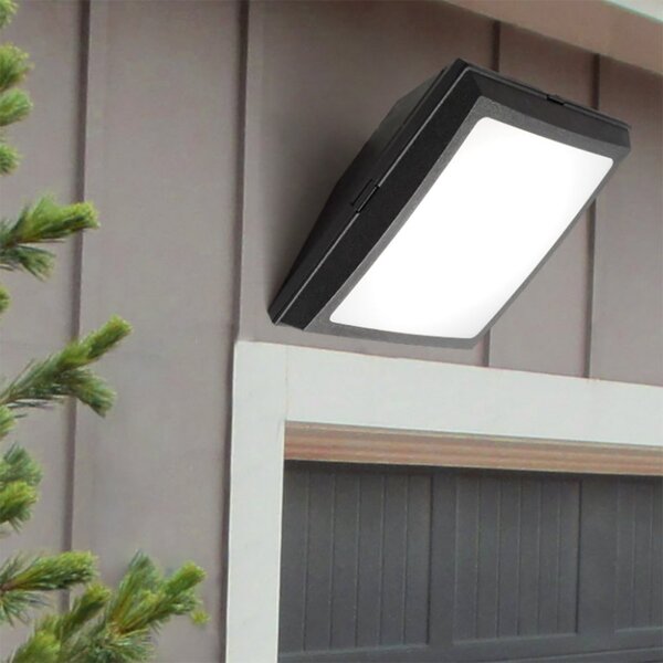 Applique esterno top light siena ne e27 led ip66 resina - Top Light