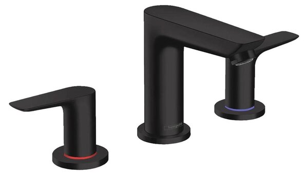 Hansgrohe Talis E Mélangeur lavabo 3 trous, déchets pop-up, projection 112mm, 71733670, 71733670
