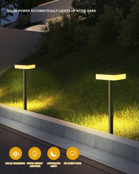 Immax NEO 07911L - Lampada solare LED RGB dimmerabile 1W/5V quadrato IP54 Tuya