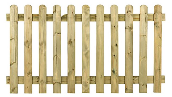 Recinzione Dritta Mini 180x100 cm in Legno Impregnato