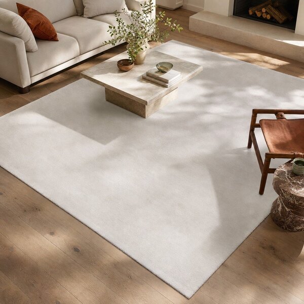 Tappeto bianco , 160 x 230 cm Fox Liso - Universal