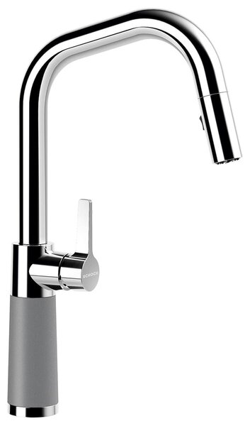 Miscelatore per lavello con doccia Schock SC-530 croma 556120GCR