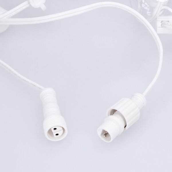 Brilagi - Catena luminosa decorativa LED da esterno GIRLANDA 10xE12 8 m bianco IP44 luce bianca calda