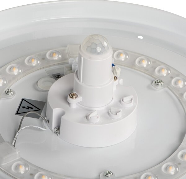 Kanlux 18124- Plafoniera LED con sensore di movimento FOGLER LED/24W/230V diam. 38 cm