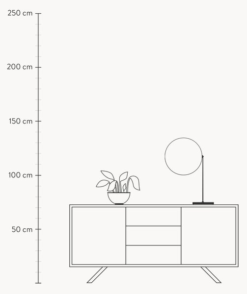 Lampada da tavolo a LED con luce regolabile Poise