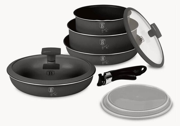Batteria di pentole Anthracite 10 pz