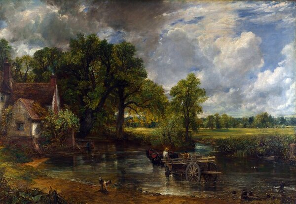 Riproduzione The Hay Wain 1821, John Constable