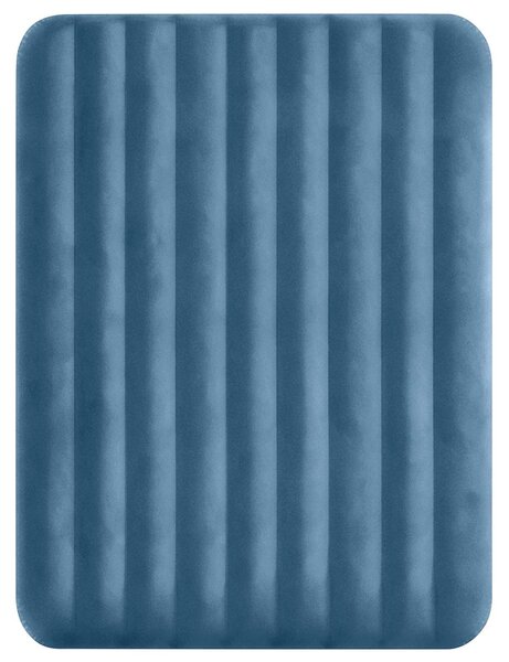 Materasso gonfiabile INTEX con pompa Blu scuro e grigio 152 x 203 x 25 cm
