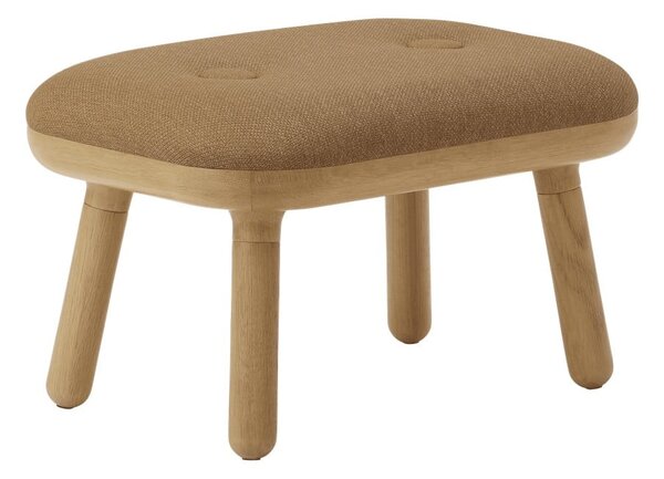 Sgabello di colore naturale/marrone chiaro Paff Low – UMAGE