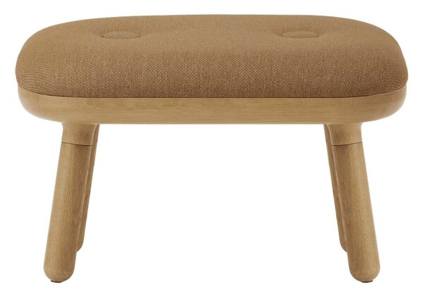 Sgabello di colore naturale/marrone chiaro Paff Low – UMAGE