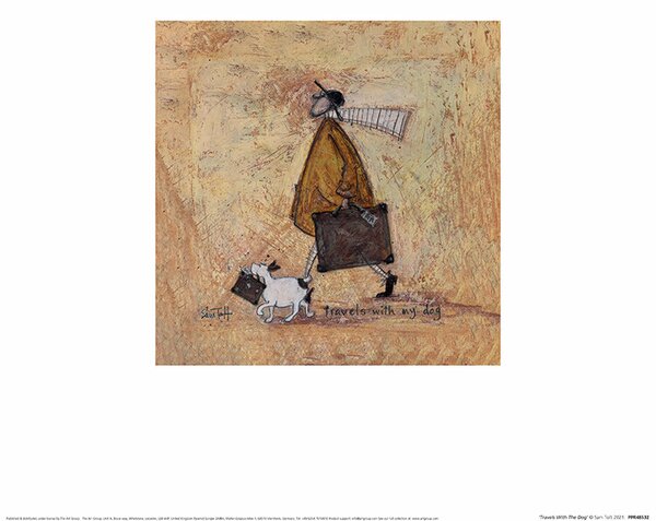 Stampa d'arte Sam Toft - Travels With The Dog