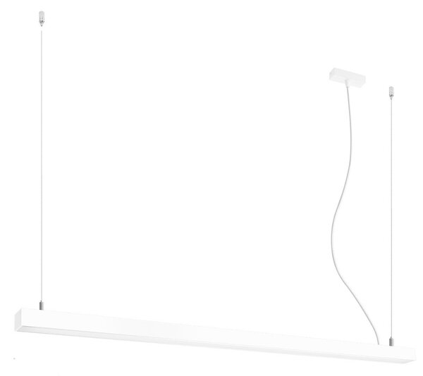 Lampada a sospensione PINNE 150 bianco 1xLED 38W alluminio 150x6x150cm Thoro Lighting