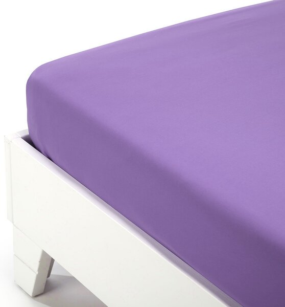 Lenzuolo Inferiore In Cotone Tinta-unita Matrimoniale Caleffi Tinta Unita Violet Caleffi