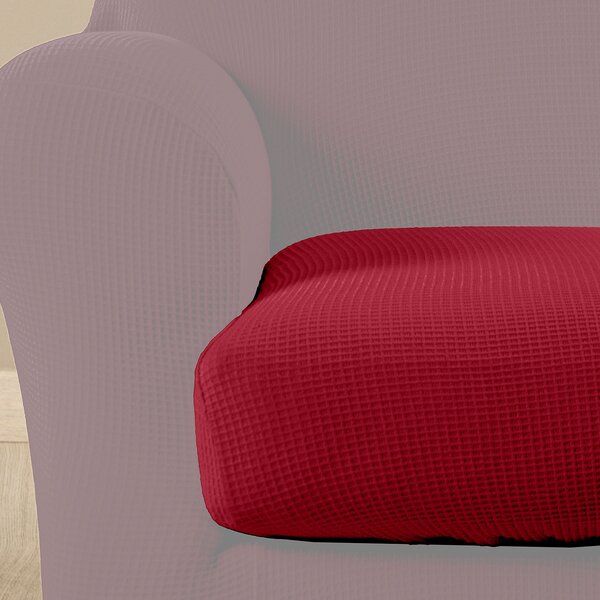Copricuscino 2 POSTI Textile RED Cotone Caleffi