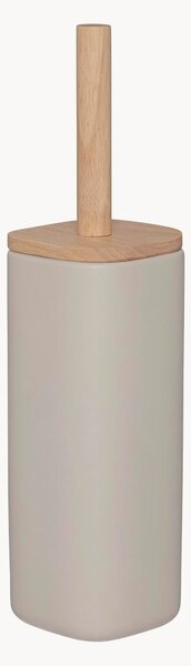 Scopino con porta scopino e manico in legno di acacia Mind
