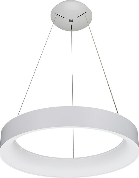 Italux Chiara LED lampada a sospensione moderna bianca 3945-842RP-WH-3