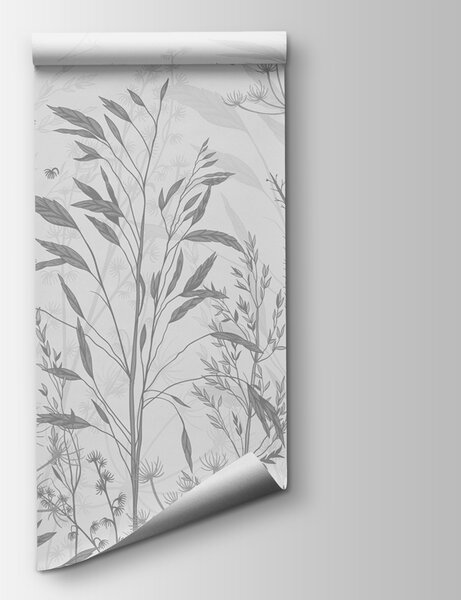 Carta da parati Delicate silhouette della bellezza della natura’, Carta da parati popolare, Carta da parati popolare, w03541v1 - Tapeko.it