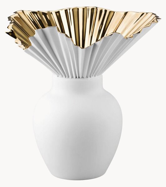 Vaso in porcellana Falda, alt. 27 cm