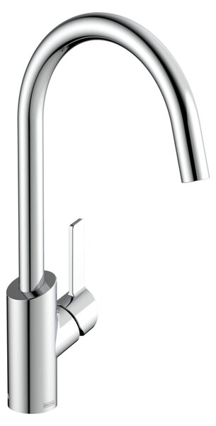 Miscelatore monocomando per lavello, modello Easyfit, finitura cromata