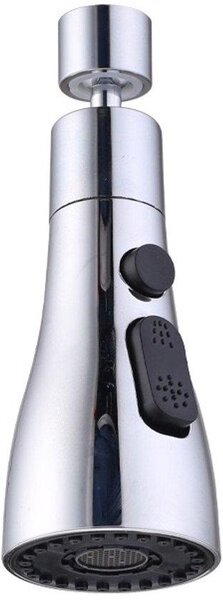 Fornello girevole a 360 gradi, con 3 livelli d’acqua, rubinetto da cucina in acciaio con doccetta, raccordo per rubinetto da cucina con fornello