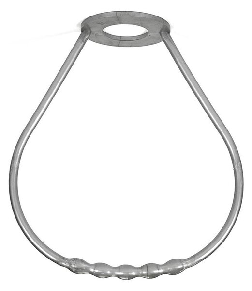 Saliscendi per lampadari plastica argento