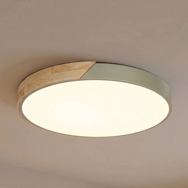 Plafoniera soffitto Lynorri PRIOS, Verde, Soggiorno / Sala da pranzo, Plastica, Moderno, Plafoniera
