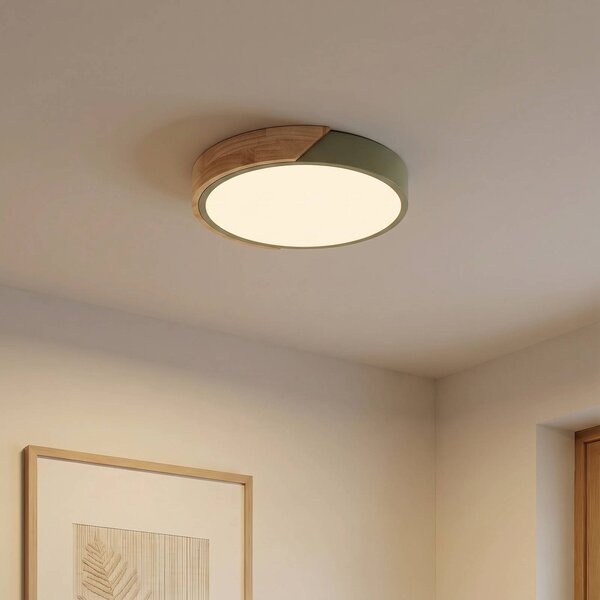 Plafoniera soffitto Lynorri PRIOS, Verde, Soggiorno / Sala da pranzo, Plastica, Moderno, Plafoniera