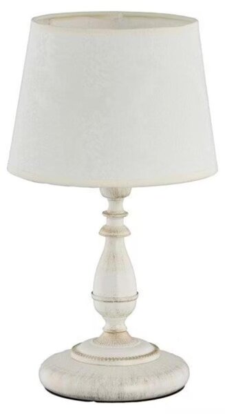 Lampada da comodino ALFA ROKSANA WHITE, 1x E14