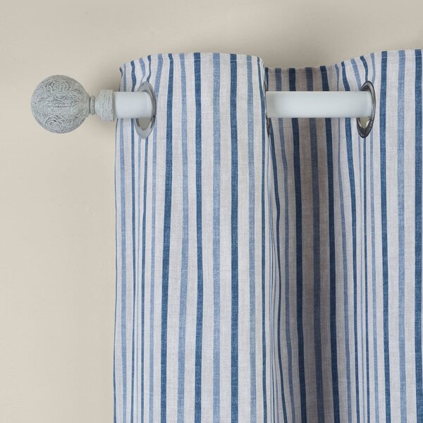 Tende in set blu 2 pz 229x229 cm Logan Stripe – Catherine Lansfield