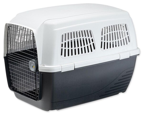 Trasportino per animali domestici Ferplast Clipper 6, dimensioni 93x65x68 cm, colore bianco. Dimensioni: 93 x 65 x 68 cm, colore bianco. Dimensioni: 93 x 65 x 68 cm