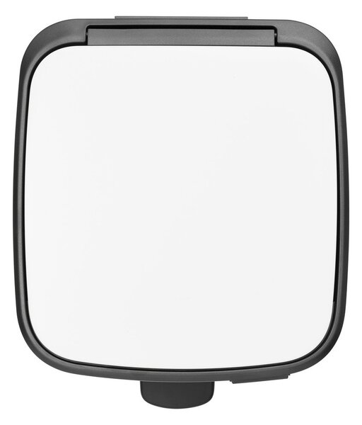 Cestino per la spazzatura bianco in acciaio con pedale 30 l Bo – Brabantia