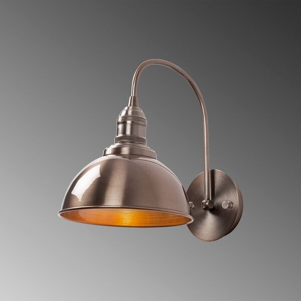 Lampada da parete color ottone ø 21 cm Varzan – Opviq lights