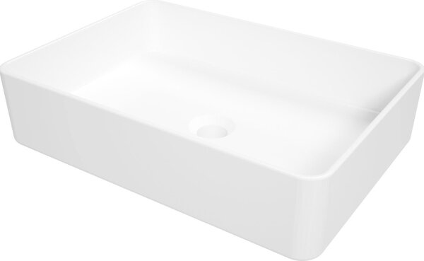 Lavabo con piano in Vetroceramica