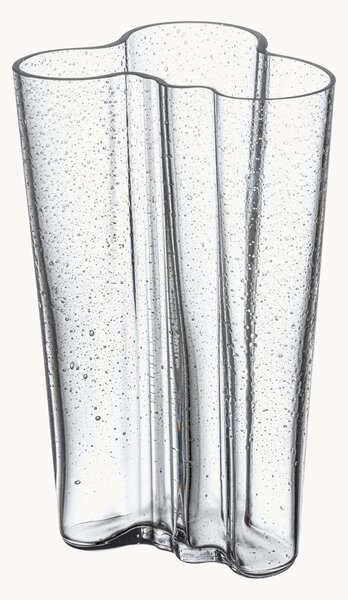 Vaso in vetro soffiato Aalto, alt. 20 cm