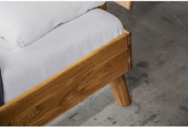 Letto matrimoniale in rovere 160x200 cm Greg 1 - The Beds